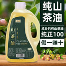 江西正宗茶油纯山茶油2L食用油小瓶家用茶籽油官方旗舰店山茶花油