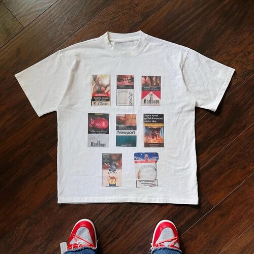 SummerretroprintedT-shirt