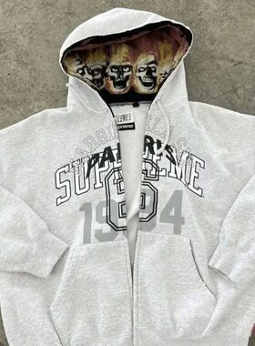 2025 new letter printed casual zipper sportswear