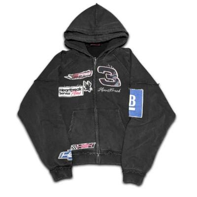 Y2KMenJacket卫衣个性定制