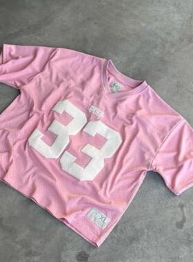 Design loose sports basketball and bodybuilding T-shirt男款