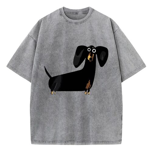 LooseprintedT-shirt