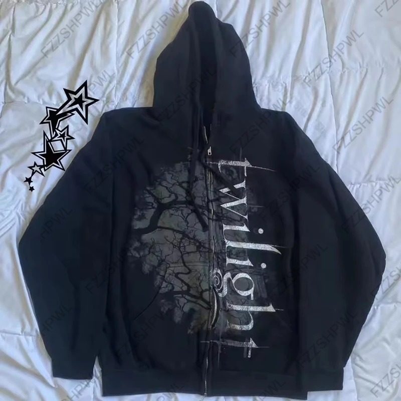 Zipper Super Large Hoodie Pattern Sports Shirt