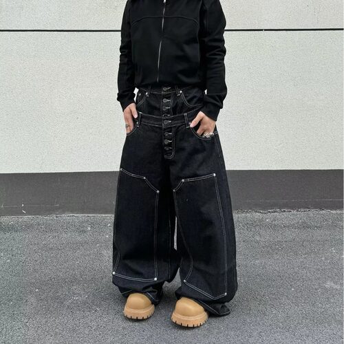 Retrocolorblockedjeans