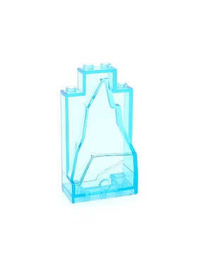 乐高LEGO 透明浅蓝色47847 54782 6033019 6240045 2x4x6岩石壁板