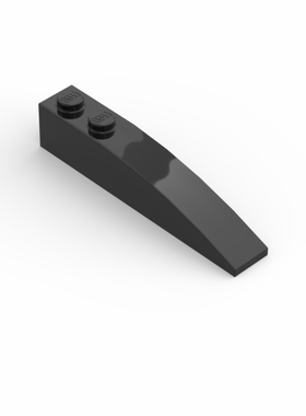 LEGO乐高 零配件 黑色42022 41762 1x6 弧形砖 4160393