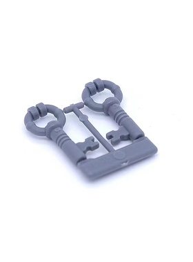 乐高LEGO 深灰色40359c01 40236c01 4287814钥匙一对