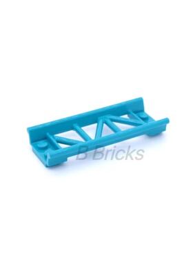 LEGO乐高 零配件 蓝绿色 26022 6372726 过山车轨道