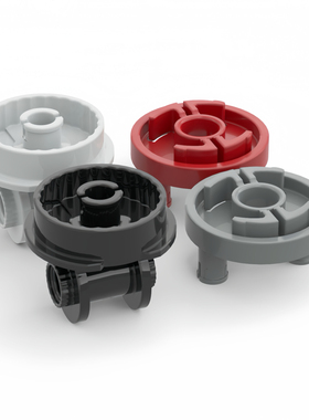 LEGO乐高 80563深灰 79505黑色 旋转铰链 机甲关节