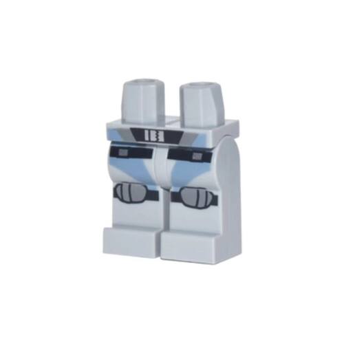 人仔腿970乐高浅灰色带印刷