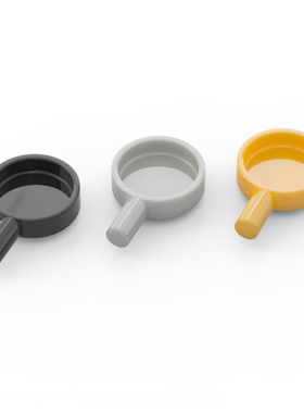 乐高LEGO 4528 平底锅 厨具 人仔手持 黑色452826浅银色 珍珠金