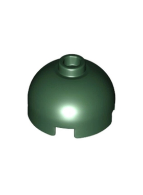LEGO乐高 深绿色553c 18841 30367 2x2圆形4265392 圆顶砖
