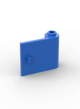 LEGO 乐高 蓝色92263  1x3x2 6253408车门 右