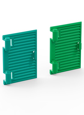 乐高LEGO 60800 1x2x3 百叶窗 窗叶 蓝绿6347661 绿色4552353