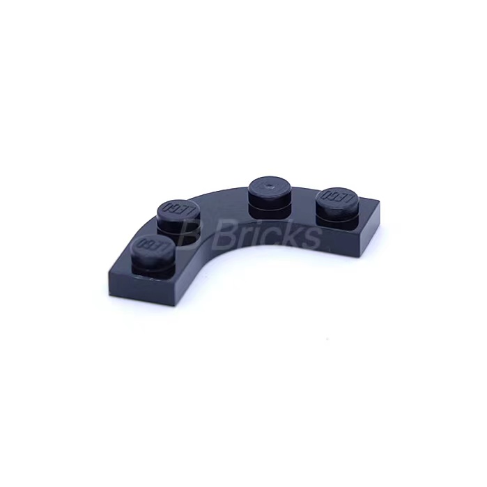 乐高LEGO 零配件 黑色 68568 6325190 4x4 弧形 圆角板