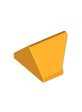 乐高LEGO 中黄色 3049 6208781 6015238 2x1 反斜面 倒角斜面