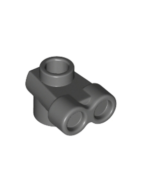 LEGO乐高 深灰色 52494  6263570 双筒望远镜 机器人头部 约1厘米