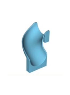 乐高LEGO 中湖蓝色 28387 6177207 6x6x6 滑梯