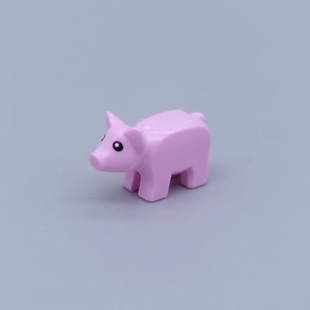 6319751 乐高LEGO 1410pb01 粉色迷你小猪 约2cm大小 动物