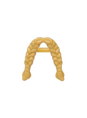 乐高LEGO 人仔配件 珍珠金色7375辫子胡子 胡须