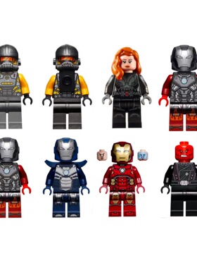 乐高LEGO 超级英雄76166人仔sh612sh624sh637sh652sh653sh654 655