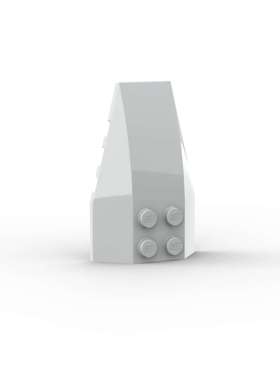 乐高LEGO 浅灰色 43712 4180479 6030574 6101104 4x6 楔形件