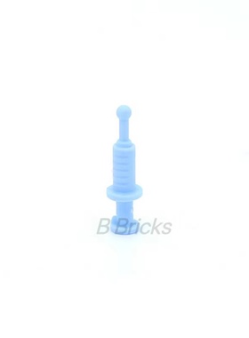 LEGO乐高 浅蓝色53020 87989 6263455 针管注射器 人仔工具手持