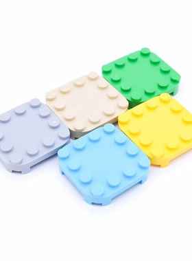 乐高LEGO 特殊板66792 4x4浅灰 米色 亮绿 黄色 中湖蓝马里奥底座