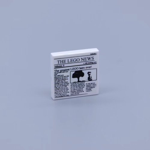 乐高lego零件印刷4655208报纸