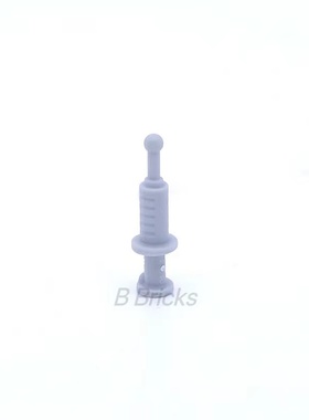 LEGO乐高 零配件 浅灰色 53020 87989 4563719  针管 注射器