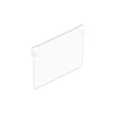 玻璃窗透明白色乐高86210零件