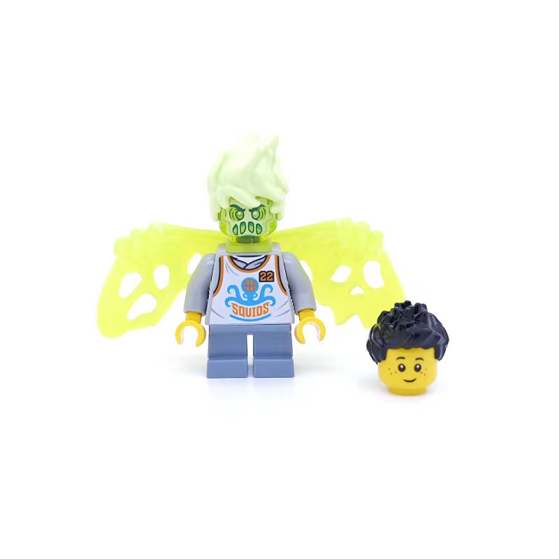 LEGO乐高幽灵秘境70425人仔 hs017鬼魂韦德含鬼头翅膀-封面