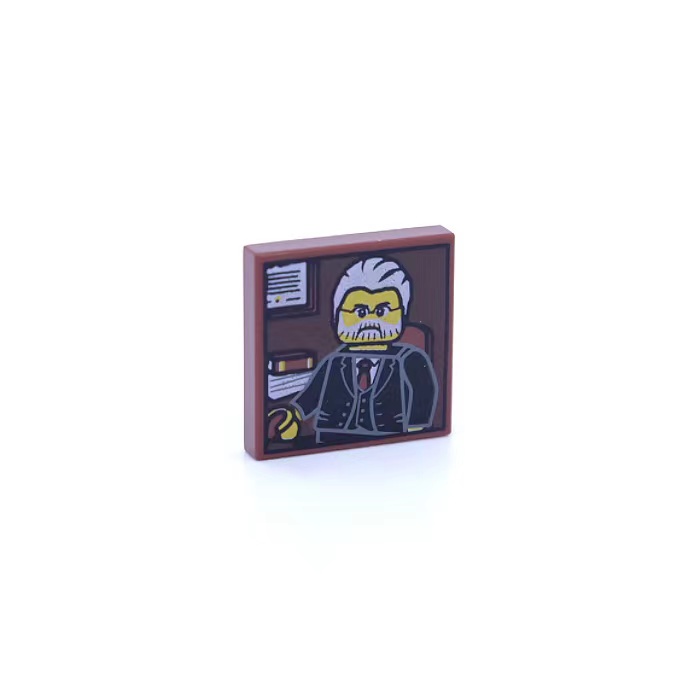 老人肖像画光面板3068