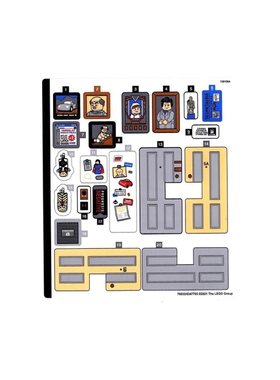 乐高LEGO 全新套装拆出宋飞正传21328贴纸 78833 6347703