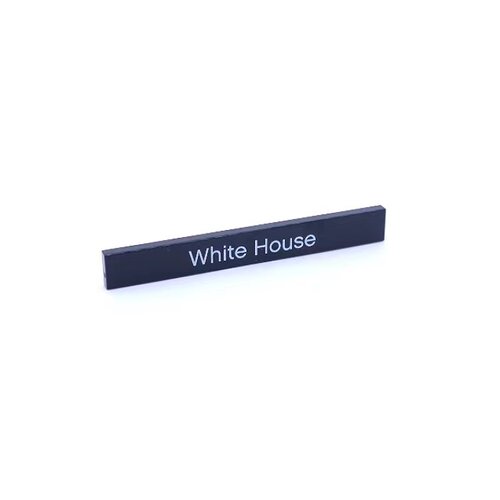 whitehouse印刷光面板黑色乐高