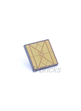 LEGO乐高 珍珠金色67670 15210带夹口 反光板 印刷板 6298838
