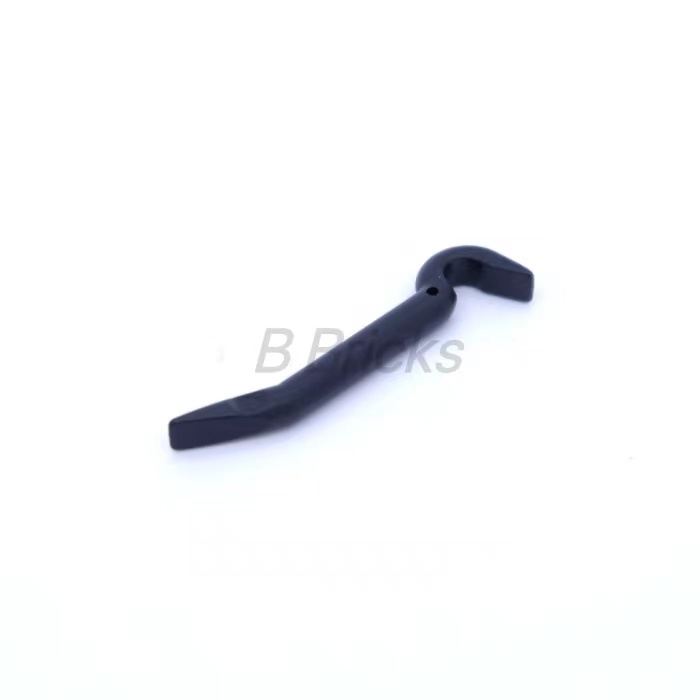 乐高LEGO 零配件 黑色 92585 6186698 撬棍 人仔手持 工具