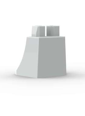 乐高LEGO 浅灰色 36036 6266841 人仔长裙子 袍子 人仔配件