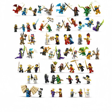 LEGO乐高幻影忍者15周年71851/54/55/56/57/58/59/71861/66人仔