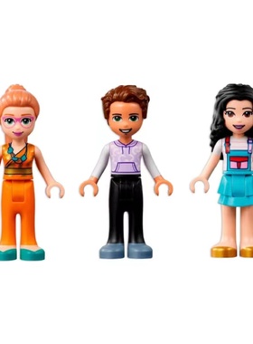 乐高LEGO 好朋友系列 艾玛的艺术学校 41711人仔