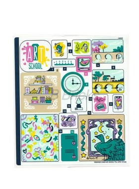 乐高 LEGO 好朋友系列41711艾玛的艺术学校 贴纸10001507/6387459