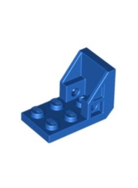 乐高LEGO 蓝色 4598 4657998 3x2-2x2 反向托架壁板