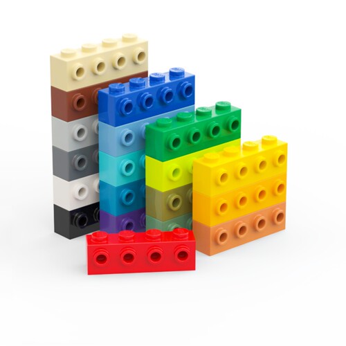 乐高LEGO30414单侧带转接凸点砖