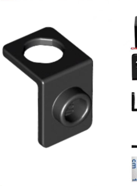 乐高LEGO 黑色 42446 4169047 人仔 托架 背架（非28974）