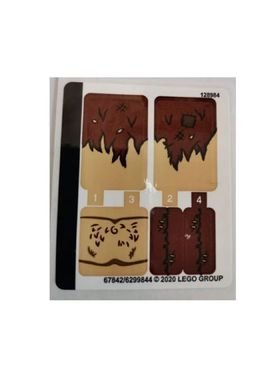 乐高LEGO 哈利波特系列75967贴纸 67842 6299844