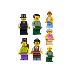 乐高LEGO 城市街景10297精品转角酒店 人仔 全新套装拆出