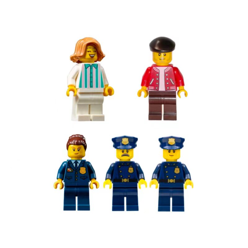 乐高lego 城市街景10278警察局人仔 全新套装拆出