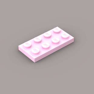 亮粉色 乐高LEGO 基础板 零配件 6204535 2x4 3020