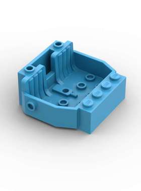 乐高LEGO 深湖蓝色 30149 6273354 老爷车汽车座舱 配件 6x5x2