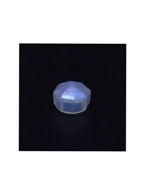 乐高LEGO 零配件 透明磨砂母贝白色  65092 6287309 1x1宝石 母贝